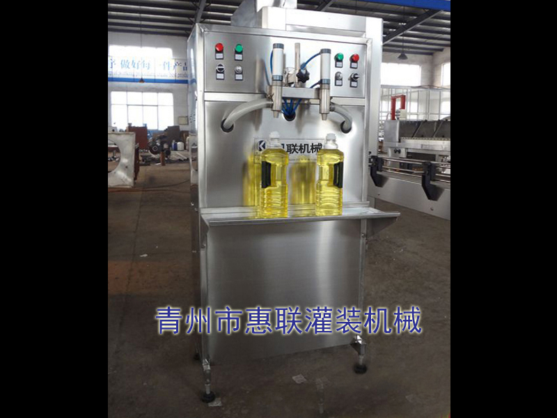 油類灌裝設備推薦-全自動四頭玉米油灌裝機【技術參數】